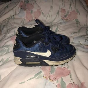 Youth Nike Air Max Navy